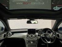 USED 2017 67 MERCEDES-BENZ C-CLASS 2.0 C200 AMG Line (Premium) Coupe 2dr Petrol G-Tronic+ 4MATIC Euro 6 (s/s) (184 ps) +FULL LEATHER+NATIONWIDE DELIVERY+