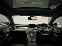 USED 2017 67 MERCEDES-BENZ C-CLASS 2.0 C200 AMG Line (Premium) Coupe 2dr Petrol G-Tronic+ 4MATIC Euro 6 (s/s) (184 ps) +FULL LEATHER+NATIONWIDE DELIVERY+