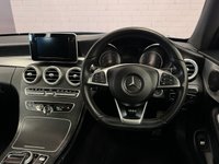 USED 2017 67 MERCEDES-BENZ C-CLASS 2.0 C200 AMG Line (Premium) Coupe 2dr Petrol G-Tronic+ 4MATIC Euro 6 (s/s) (184 ps) +FULL LEATHER+NATIONWIDE DELIVERY+