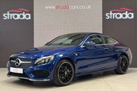 USED 2017 67 MERCEDES-BENZ C-CLASS 2.0 C200 AMG Line (Premium) Coupe 2dr Petrol G-Tronic+ 4MATIC Euro 6 (s/s) (184 ps) +FULL LEATHER+NATIONWIDE DELIVERY+