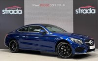 USED 2017 67 MERCEDES-BENZ C-CLASS 2.0 C200 AMG Line (Premium) Coupe 2dr Petrol G-Tronic+ 4MATIC Euro 6 (s/s) (184 ps) +FULL LEATHER+NATIONWIDE DELIVERY+
