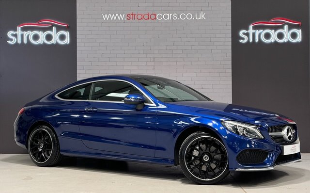 2017 67 Mercedes-Benz C-Class 2.0 C200 AMG Line (Premium) Coupe 2dr Petrol G-Tronic+ 4MATIC Euro 6 (s/s) (184 ps)