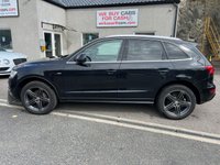 USED 2014 14 AUDI Q5 2.0 TDI S line Plus SUV 5dr Diesel Manual quattro Euro 5 (s/s) (177 ps) 20"Grey Alloys**Black leather*