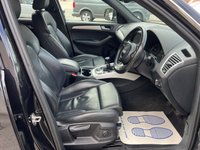 USED 2014 14 AUDI Q5 2.0 TDI S line Plus SUV 5dr Diesel Manual quattro Euro 5 (s/s) (177 ps) 20"Grey Alloys**Black leather*