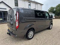 USED 2021 21 FORD TRANSIT CUSTOM 2.0 320 EcoBlue Limited Crew Van Double Cab 5dr Diesel Manual L1 H1 Euro 6 (s/s) (130 ps) FINANCE AVAILABLE FROM 9.9 APR