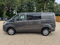 USED 2021 21 FORD TRANSIT CUSTOM 2.0 320 EcoBlue Limited Crew Van Double Cab 5dr Diesel Manual L1 H1 Euro 6 (s/s) (130 ps) FINANCE AVAILABLE FROM 9.9 APR