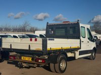 USED 2017 67 FORD TRANSIT 350 DOUBLE CAB TIPPER 2.0 ECOBLUE 130PS RWD - NO VAT 