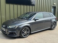 USED 2017 66 AUDI S3 2.0 TFSI Sportback 5dr Petrol S Tronic quattro Euro 6 (s/s) (310 ps) 