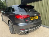 USED 2017 66 AUDI S3 2.0 TFSI Sportback 5dr Petrol S Tronic quattro Euro 6 (s/s) (310 ps) 