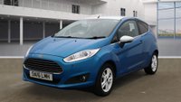 USED 2016 16 FORD FIESTA 1.0T EcoBoost Zetec Blue Edition Hatchback 3dr Petrol Manual Euro 6 (s/s) (100 ps) 