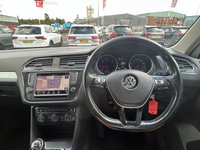 USED 2017 17 VOLKSWAGEN TIGUAN 2.0 TDI BlueMotion Tech SE Navigation SUV 5dr Diesel Manual 4Motion Euro 6 (s/s) (150 ps) 2 KEYS BOOK PACK FANTASTIC HISTORY WITH TIMING BELT CHANGE @68K FULLY SERVICED AND 1 YEAR MOT WITHIN THE SALE