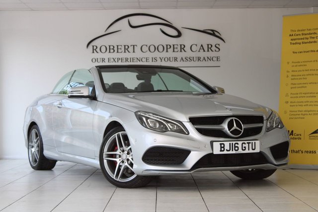 2016 16 Mercedes-Benz E-Class 2.1 E220 BlueTEC AMG Line Cabriolet 2dr Diesel G-Tronic+ Euro 6 (s/s) (177 ps)