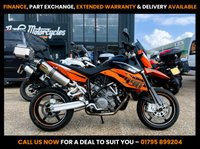 USED 2008 58 KTM 990 SUPERMOTO - BUY ONLINE 24 HRS A DAY - FINANCE AVAILABLE - ALL TYPES OF CREDIT ACCEPTED WITH AKRAPOVIC TWIN EXHAUSTS