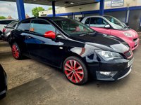 USED 2016 16 SEAT IBIZA 1.2 TSI FR Red Edition Sport Coupe 3dr Petrol Manual Euro 6 (110 ps) SAT NAV HISTORY + TIMING BELT