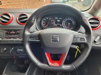 USED 2016 16 SEAT IBIZA 1.2 TSI FR Red Edition Sport Coupe 3dr Petrol Manual Euro 6 (110 ps) SAT NAV HISTORY + TIMING BELT