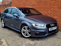 USED 2015 65 AUDI A3 2.0 TDI S line Sportback 5dr Diesel Manual Euro 6 (s/s) (Nav) (150 ps) SAT NAV FULL AUDI HISTORY