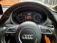 USED 2015 65 AUDI A3 2.0 TDI S line Sportback 5dr Diesel Manual Euro 6 (s/s) (Nav) (150 ps) SAT NAV FULL AUDI HISTORY