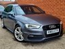 USED 2015 65 AUDI A3 2.0 TDI S line Sportback 5dr Diesel Manual Euro 6 (s/s) (Nav) (150 ps) SAT NAV FULL AUDI HISTORY