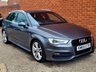 USED 2015 65 AUDI A3 2.0 TDI S line Sportback 5dr Diesel Manual Euro 6 (s/s) (Nav) (150 ps) SAT NAV FULL AUDI HISTORY