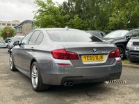 USED 2015 65 BMW 5 SERIES 2.0 520d M Sport Saloon 4dr Diesel Auto Euro 6 (s/s) (190 ps) 