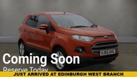 USED 2015 65 FORD ECOSPORT 1.5 Zetec SUV 5dr Petrol Manual 2WD Euro 5 (112 ps) THIS CAR COMES WITH 6 MONTHS WARRANTY ,BREAKDOWN COVER & RECOVERY +   BLUETOOTH CONNECTION +  DAB RADIO +  CLIMATE CONTROL +  AUX CONNECTIVITY +  DAY TIME RUNNING LIGHTS +  USB CONNECTIVITY +  PRIVACY GLASS +  BENDING LIGHTS +  CLUSTER ILLUMINATION SETTINGS +  FRONT CUPHOLDERS +  TRIP COMPUTER +  CD PLAYER +  16 INCH ALLOY WHEELS