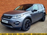 USED 2018 18 LAND ROVER DISCOVERY SPORT 2.0 SD4 HSE Black SUV 5dr Diesel Auto 4WD Euro 6 (s/s) (240 ps) 