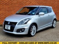 USED 2013 63 SUZUKI SWIFT 1.6 Sport Hatchback 3dr Petrol Manual Euro 5 (SNav) (136 ps) 