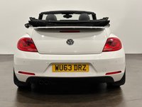 USED 2013 63 VOLKSWAGEN BEETLE 2.0 TDI Sport Cabriolet 2dr Diesel Manual Euro 5 (140 ps) Striking High Gloss White , Black Electric Hood, Sports Suspension, Rear Spoiler , Fender Audio Upgrade,