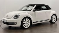 USED 2013 63 VOLKSWAGEN BEETLE 2.0 TDI Sport Cabriolet 2dr Diesel Manual Euro 5 (140 ps) Striking High Gloss White , Black Electric Hood, Sports Suspension, Rear Spoiler , Fender Audio Upgrade,