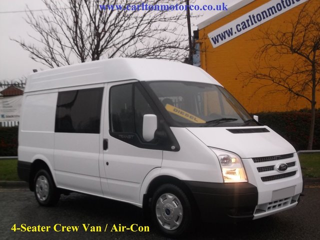 2013 13 Ford Transit 2.2Tdci 125 T300 Crew Van Free UK Delivery 