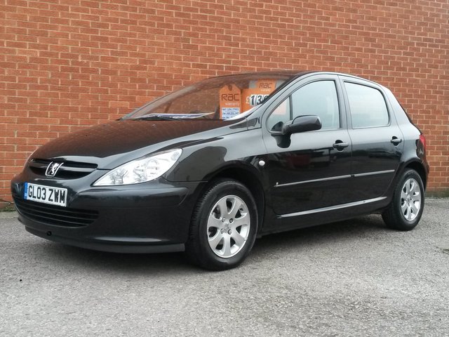 2003 03 Peugeot 307 1.6 S 5d 108 BHP