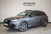 USED 2019 19 AUDI Q7 3.0 TDI V6 50 Black Edition SUV 5dr Diesel Tiptronic quattro Euro 6 (s/s) (286 ps) Pan Roof, Digital Dash, 22"s