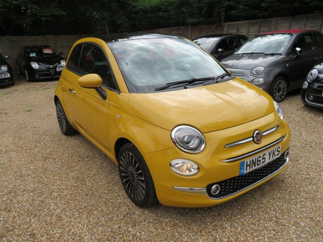 2015 65 Fiat 500 1.2 Lounge Hatchback 3dr Petrol Manual Euro 6 (s/s) (69 bhp)