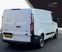 USED 2019 68 FORD TRANSIT CUSTOM 2.0 280 EcoBlue Panel Van 5dr Diesel Manual L1 H1 Euro 6 (130 ps) WARRANTY INCLUDED - NATIONWIDE DELIVERY