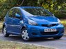 USED 2009 59 TOYOTA AYGO 1.0 VVT-i Blue Hatchback 5dr Petrol Manual Euro 4 (67 bhp) 