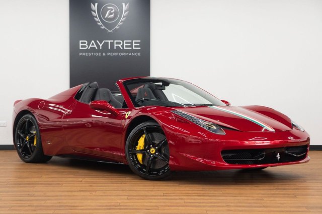 2013 13 Ferrari 458 4.5 Spider Convertible 