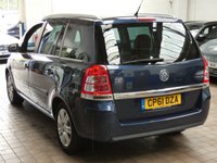 USED 2011 61 VAUXHALL ZAFIRA 1.8 16V Elite MPV 5dr Petrol Manual Euro 5 (140 ps) CAZ ULEZ COMPLIANT 7 SEATS HEATED LEATHER SEATS AIR CON RADIO CD PARKING SENSORS EXCELLENT SERVICE HISTORY 11 SERVICES TO 91K MILES CAMBELT REPLACED AT 75K MILES