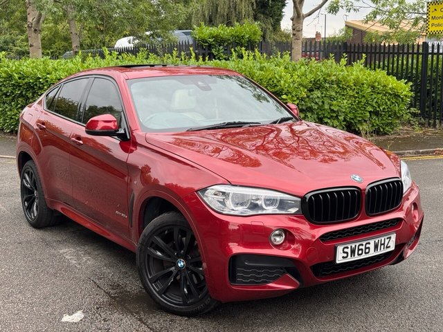 2016 66 BMW X6 3.0 30d M Sport SUV 5dr Diesel Auto xDrive Euro 6 (s/s) (258 ps)
