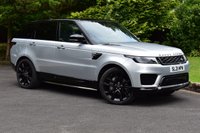 USED 2021 21 LAND ROVER RANGE ROVER SPORT 3.0 D300 MHEV HSE Silver SUV 5dr Diesel Auto 4WD Euro 6 (s/s) (300 ps) COLOUR REVERSE CAMERA, SIDE TUBES,