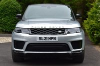 USED 2021 21 LAND ROVER RANGE ROVER SPORT 3.0 D300 MHEV HSE Silver SUV 5dr Diesel Auto 4WD Euro 6 (s/s) (300 ps) COLOUR REVERSE CAMERA, SIDE TUBES,
