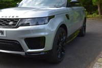 USED 2021 21 LAND ROVER RANGE ROVER SPORT 3.0 D300 MHEV HSE Silver SUV 5dr Diesel Auto 4WD Euro 6 (s/s) (300 ps) COLOUR REVERSE CAMERA, SIDE TUBES,