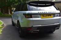 USED 2021 21 LAND ROVER RANGE ROVER SPORT 3.0 D300 MHEV HSE Silver SUV 5dr Diesel Auto 4WD Euro 6 (s/s) (300 ps) COLOUR REVERSE CAMERA, SIDE TUBES,