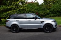 USED 2021 21 LAND ROVER RANGE ROVER SPORT 3.0 D300 MHEV HSE Silver SUV 5dr Diesel Auto 4WD Euro 6 (s/s) (300 ps) COLOUR REVERSE CAMERA, SIDE TUBES,