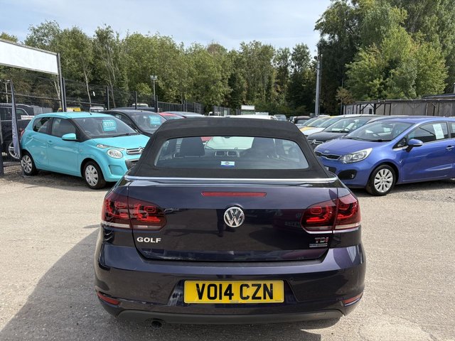 2014 VOLKSWAGEN GOLF 1.6 TDI BlueMotion Tech SE Cabriolet 2dr Diesel Manual Euro 5 (s/s) (105 ps) - Photo 6