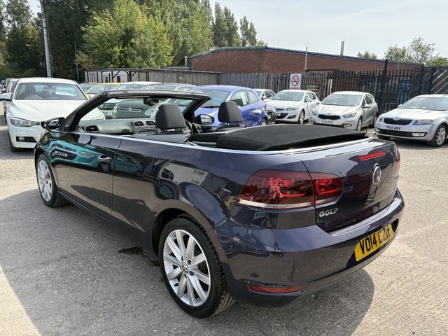 2014 VOLKSWAGEN GOLF 1.6 TDI BlueMotion Tech SE Cabriolet 2dr Diesel Manual Euro 5 (s/s) (105 ps) - Photo 10