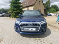 USED 2017 67 AUDI Q5 2.0 TFSI S line SUV 5dr Petrol S Tronic quattro Euro 6 (s/s) (252 ps) 