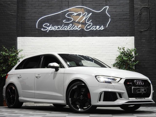2018 03 Audi Rs3 2.5 TFSI Sportback 5dr Petrol S Tronic quattro Euro 6 (s/s) (400 ps)