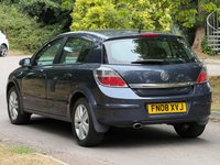USED 2008 08 VAUXHALL ASTRA 1.6i 16v SXi Hatchback 5dr Petrol Manual (155 g/km, 113 bhp) 