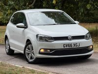 USED 2017 66 VOLKSWAGEN POLO 1.2 TSI BlueMotion Tech Match Edition Hatchback 3dr Petrol Manual Euro 6 (s/s) (90 ps) 