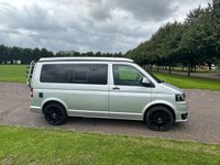 USED 2014 14 VOLKSWAGEN TRANSPORTER 4 BERTH LUXURY CAMPERVAN  TAILGATE & BIKE RACK  140 BHP